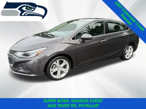 Gray 2017 Chevrolet Cruze Premier for sale in Puyallup, WA