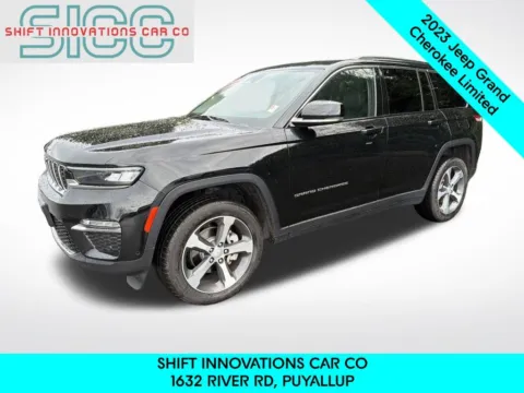 Black 2023 Jeep Grand Cherokee Limited for sale in Puyallup, WA