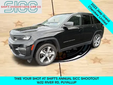 Black 2023 Jeep Grand Cherokee Limited for sale in Puyallup, WA