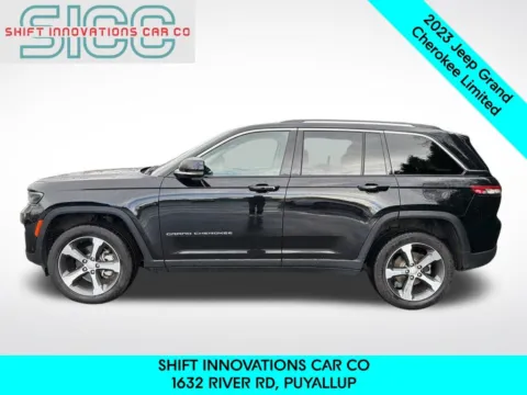 Another view of 2023 Jeep Grand Cherokee Limited for sale in Puyallup, WA at Shift Innovations Car Co
