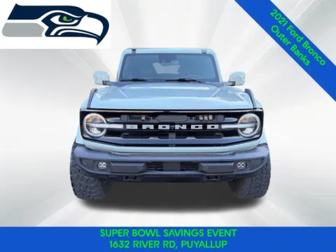 Photos of 2021 Ford Bronco Outer Banks for sale in Puyallup, WA at Shift Innovations Car Co