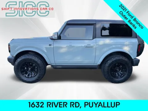 Another view of 2021 Ford Bronco Outer Banks for sale in Puyallup, WA at Shift Innovations Car Co