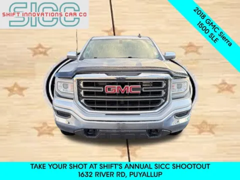 Photos of 2018 GMC Sierra 1500 SLE for sale in Puyallup, WA at Shift Innovations Car Co