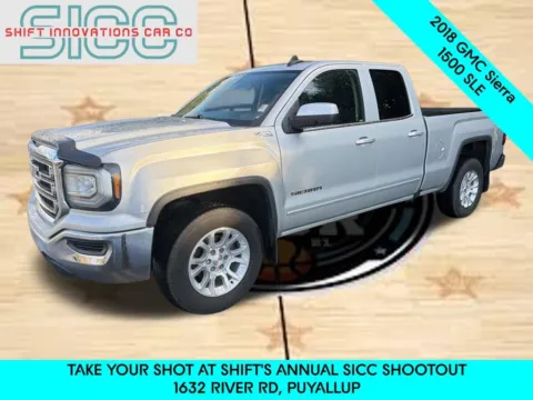 Silver 2018 GMC Sierra 1500 SLE for sale in Puyallup, WA