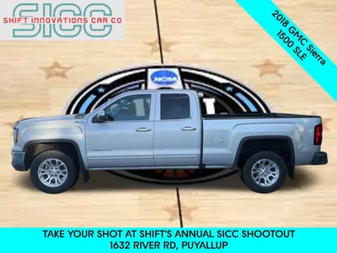 Another view of 2018 GMC Sierra 1500 SLE for sale in Puyallup, WA at Shift Innovations Car Co