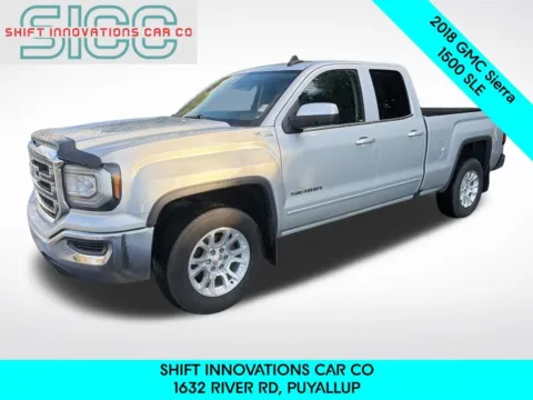 Silver 2018 GMC Sierra 1500 SLE for sale in Puyallup, WA