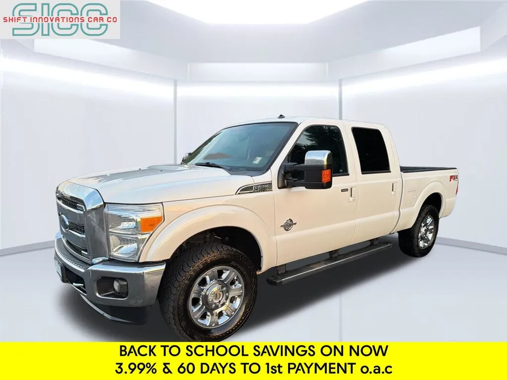 White 2014 Ford F-250SD Lariat for sale in Puyallup, WA
