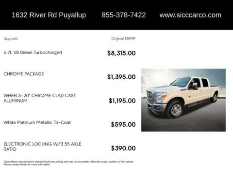More photos of 2014 Ford F-250SD Lariat at Shift Innovations Car Co, WA