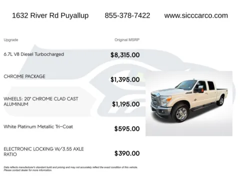 More photos of 2014 Ford F-250SD Lariat at Shift Innovations Car Co, WA