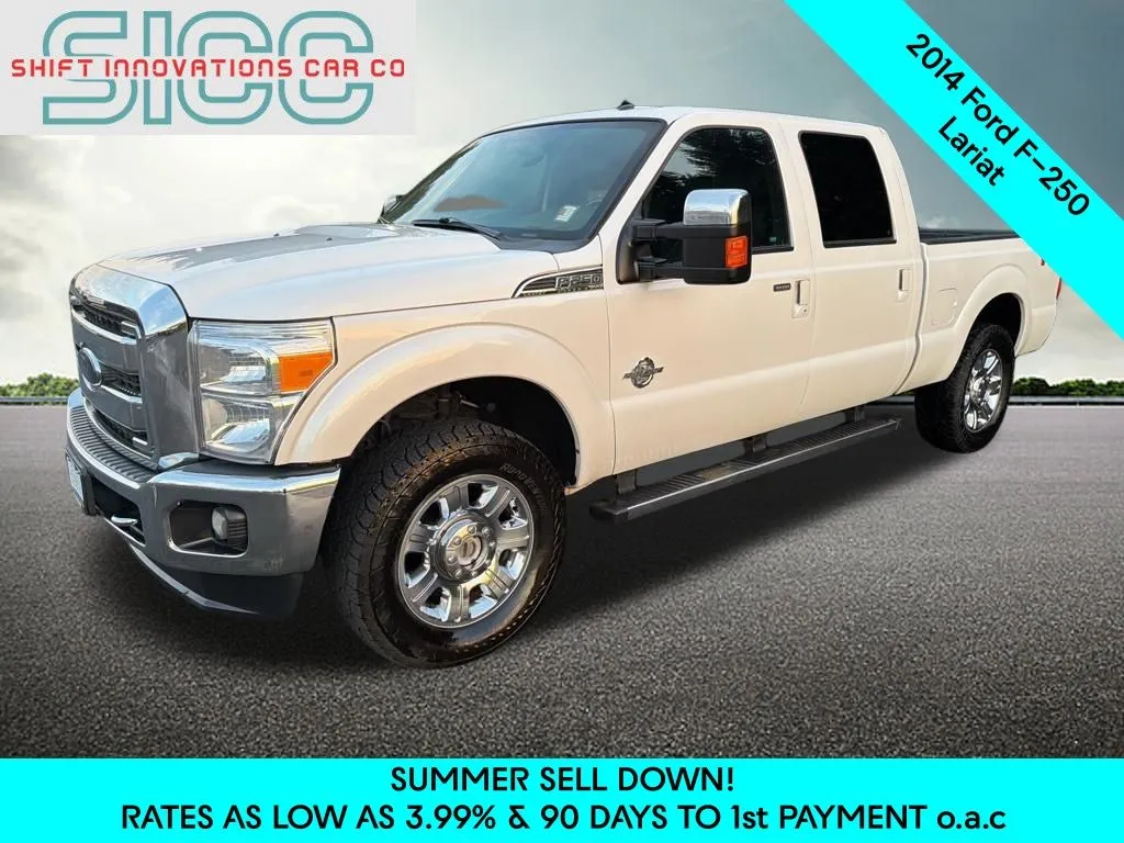 White 2014 Ford F-250SD Lariat for sale in Puyallup, WA