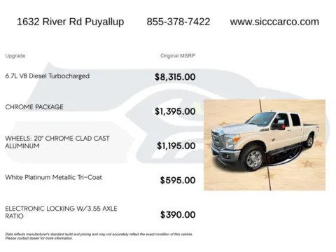More photos of 2014 Ford F-250SD Lariat at Shift Innovations Car Co, WA