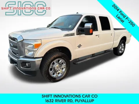White 2014 Ford F-250SD Lariat for sale in Puyallup, WA
