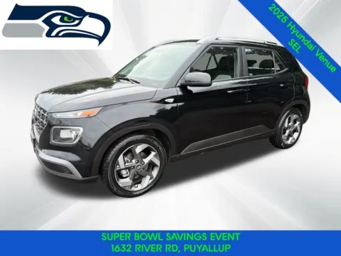 Black 2025 Hyundai Venue SEL for sale in Puyallup, WA