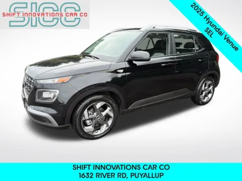 Black 2025 Hyundai Venue SEL for sale in Puyallup, WA