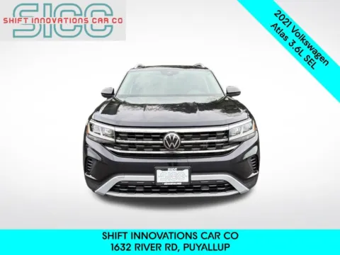 Photos of 2021 Volkswagen Atlas SEL for sale in Puyallup, WA at Shift Innovations Car Co