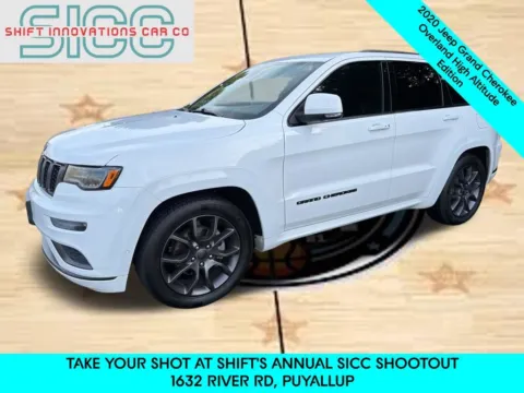 White 2020 Jeep Grand Cherokee High Altitude for sale in Puyallup, WA