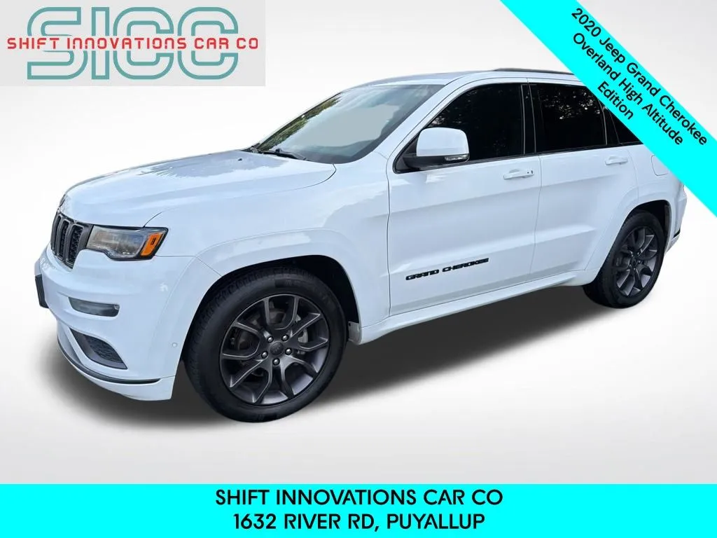 White 2020 Jeep Grand Cherokee High Altitude for sale in Puyallup, WA