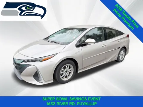Silver 2018 Toyota Prius Prime Premium for sale in Puyallup, WA