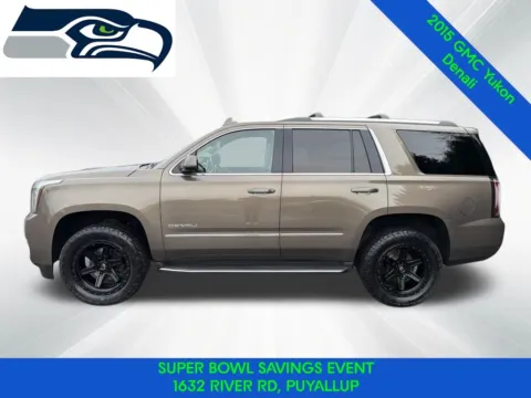 Another view of 2015 GMC Yukon Denali for sale in Puyallup, WA at Shift Innovations Car Co