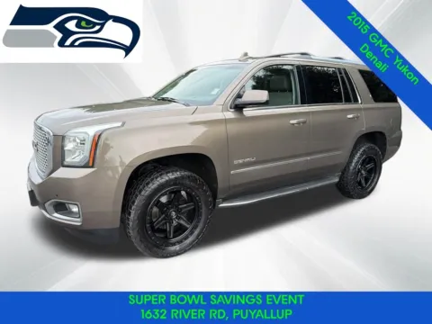 Brown 2015 GMC Yukon Denali for sale in Puyallup, WA