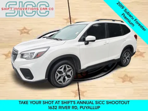 White 2019 Subaru Forester Premium for sale in Puyallup, WA
