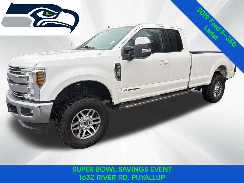 White 2019 Ford F-350SD Lariat for sale in Puyallup, WA