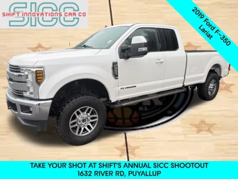 White 2019 Ford F-350SD Lariat for sale in Puyallup, WA