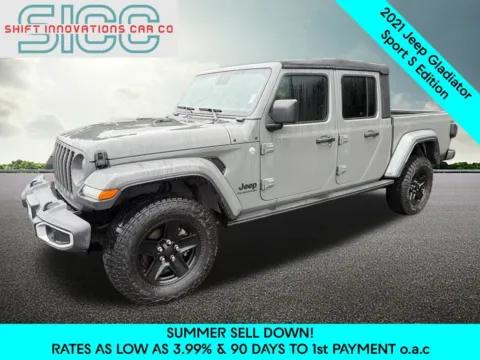 Gray 2021 Jeep Gladiator Sport for sale in Puyallup, WA