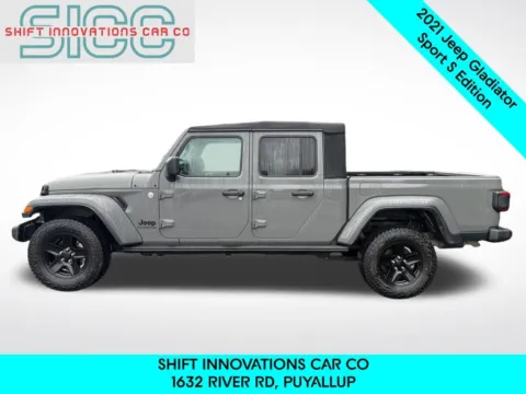Another view of 2021 Jeep Gladiator Sport for sale in Puyallup, WA at Shift Innovations Car Co