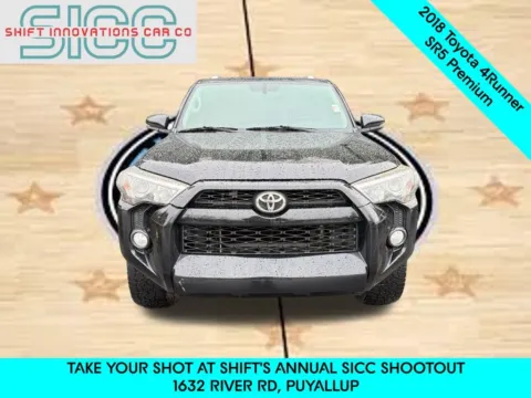 Photos of 2018 Toyota 4Runner SR5 Premium for sale in Puyallup, WA at Shift Innovations Car Co