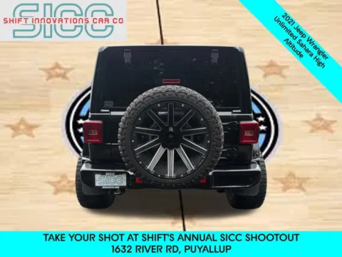 More photos of 2021 Jeep Wrangler Unlimited Sahara High Altitude at Shift Innovations Car Co, WA