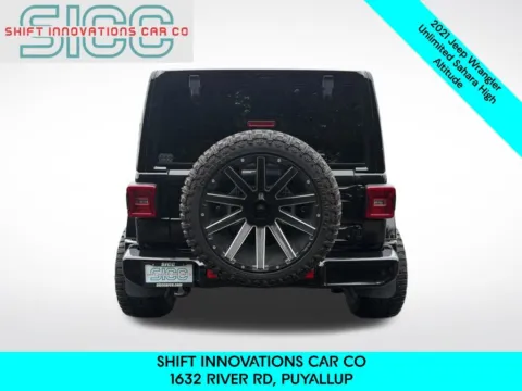 More photos of 2021 Jeep Wrangler Unlimited Sahara High Altitude at Shift Innovations Car Co, WA