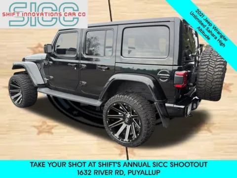More photos of 2021 Jeep Wrangler Unlimited Sahara High Altitude at Shift Innovations Car Co, WA