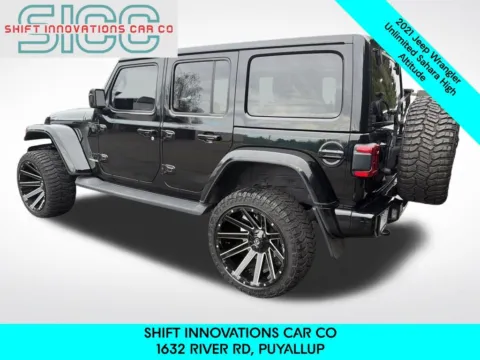 More photos of 2021 Jeep Wrangler Unlimited Sahara High Altitude at Shift Innovations Car Co, WA