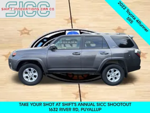 Another view of 2022 Toyota 4Runner SR5 for sale in Puyallup, WA at Shift Innovations Car Co