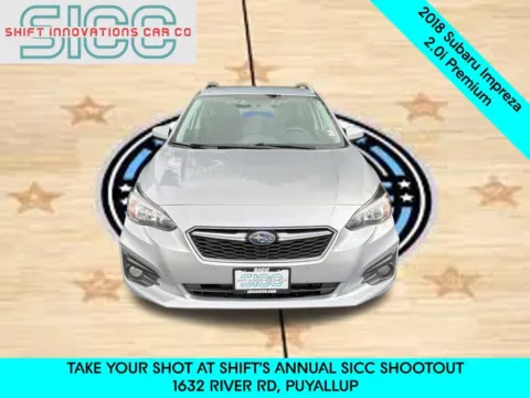 Photos of 2018 Subaru Impreza 2.0i Premium for sale in Puyallup, WA at Shift Innovations Car Co