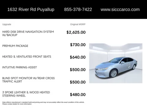 More photos of 2014 Lexus ES 350 at Shift Innovations Car Co, WA