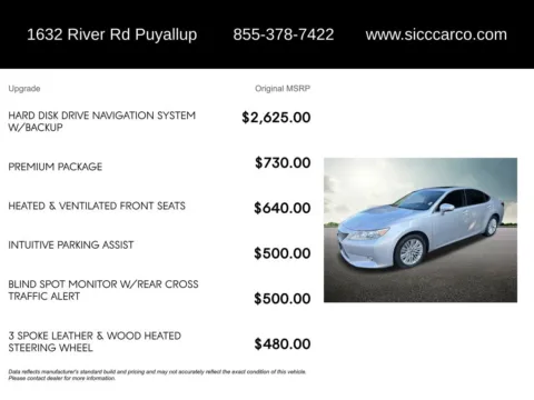 More photos of 2014 Lexus ES 350 at Shift Innovations Car Co, WA