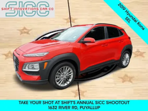 Orange 2019 Hyundai Kona SEL for sale in Puyallup, WA
