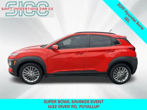 Another view of 2019 Hyundai Kona SEL for sale in Puyallup, WA at Shift Innovations Car Co