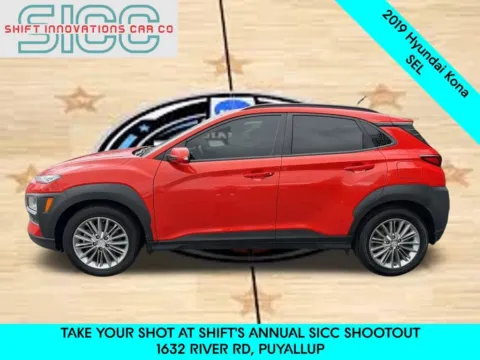 Another view of 2019 Hyundai Kona SEL for sale in Puyallup, WA at Shift Innovations Car Co