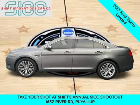 Another view of 2013 Ford Taurus Limited for sale in Puyallup, WA at Shift Innovations Car Co