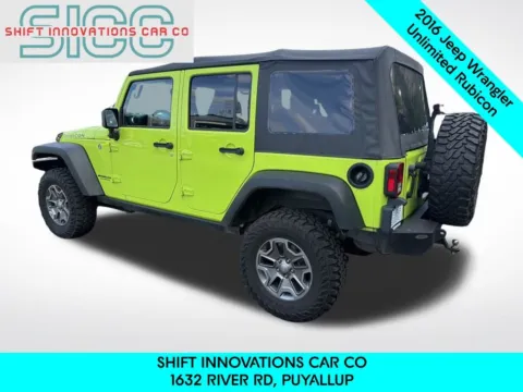 More photos of 2016 Jeep Wrangler Unlimited Rubicon at Shift Innovations Car Co, WA