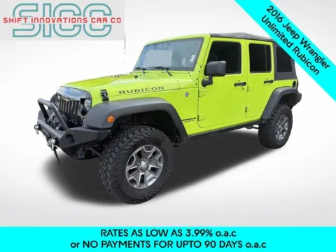 Green 2016 Jeep Wrangler Unlimited Rubicon for sale in Puyallup, WA