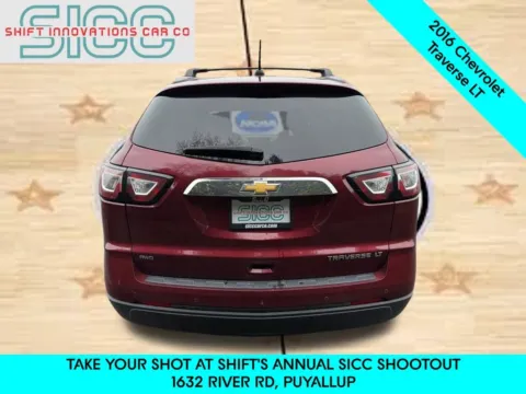 More photos of 2016 Chevrolet Traverse 2LT at Shift Innovations Car Co, WA