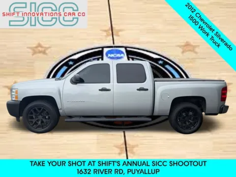 Another view of 2012 Chevrolet Silverado 1500 Work Truck for sale in Puyallup, WA at Shift Innovations Car Co