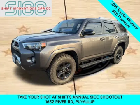 Gray 2016 Toyota 4Runner SR5 Premium for sale in Puyallup, WA