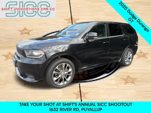 Black 2020 Dodge Durango GT for sale in Puyallup, WA