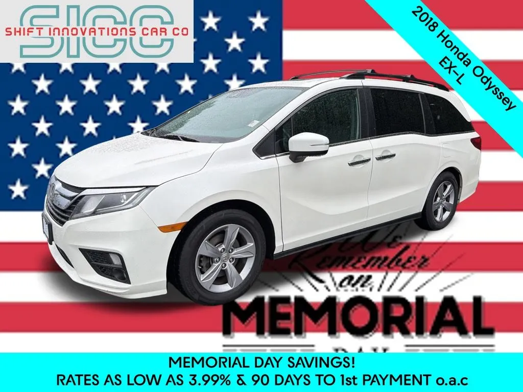 White 2018 Honda Odyssey EX-L for sale in Puyallup, WA