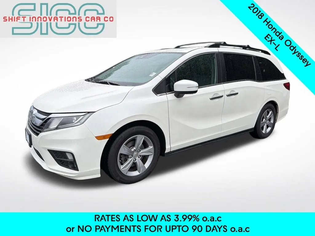 White 2018 Honda Odyssey EX-L for sale in Puyallup, WA